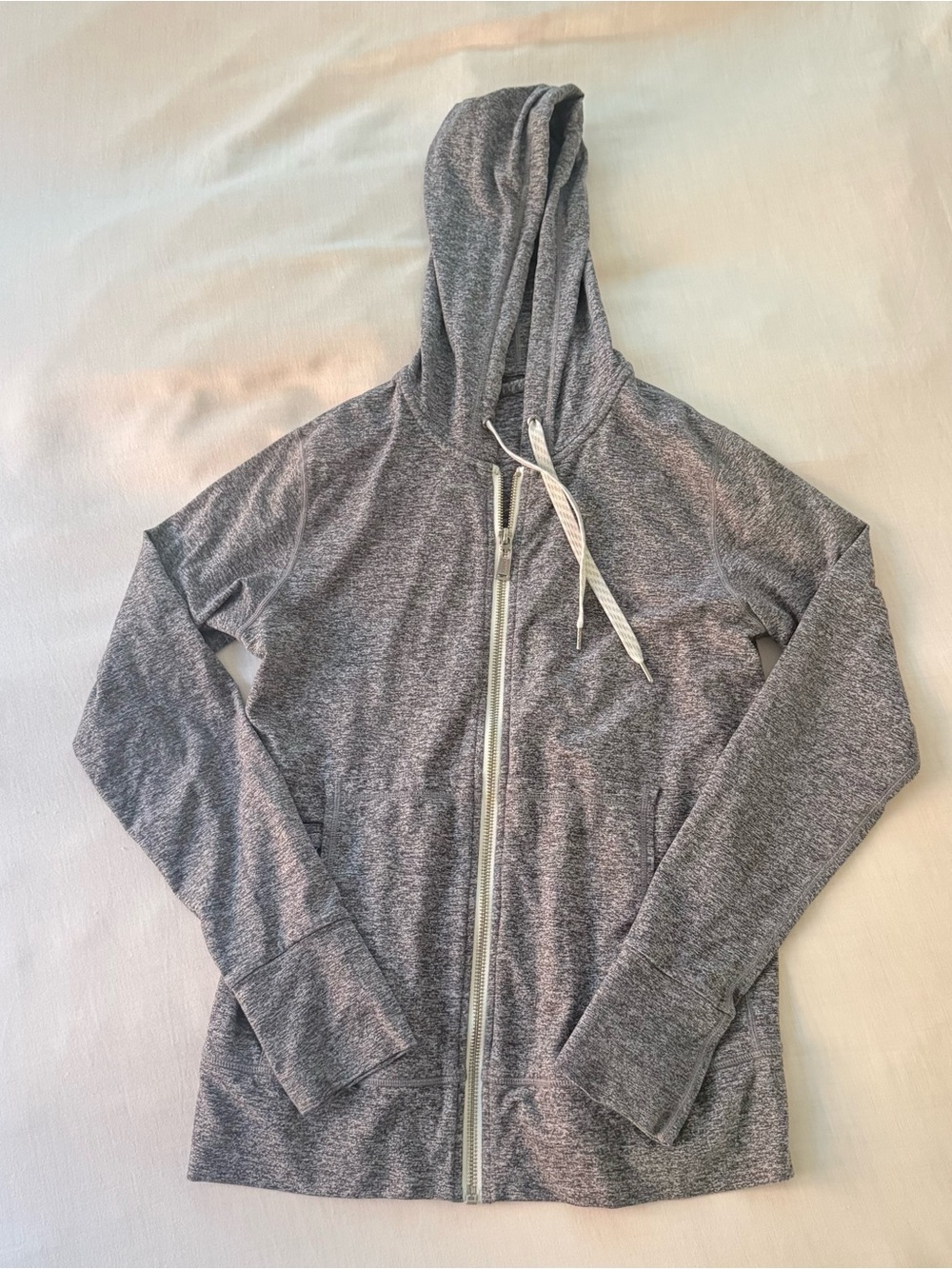Vuori Women’s Gray Zip Hoodie Jacket